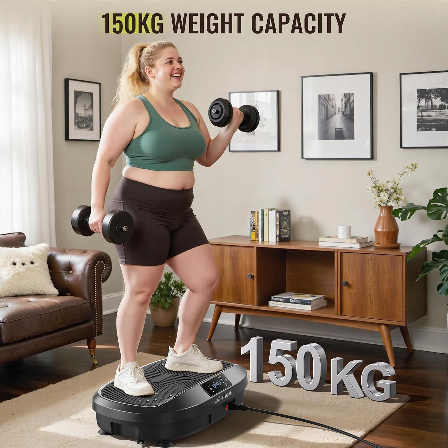 UP TO 150 KG FIRMING TRAINING SLIMMING VIBRATION PLATFORM Manufacturer code B0C4T5XCX