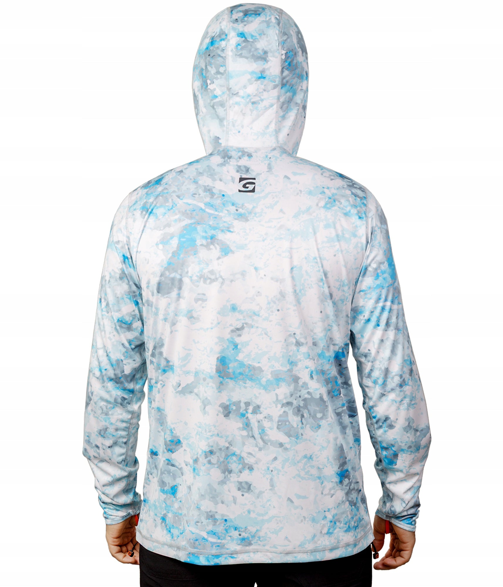 UPF50 Men's Graff Lightweight Elastic Fishing OUTDOOR Hoodie r. M Packaging status original