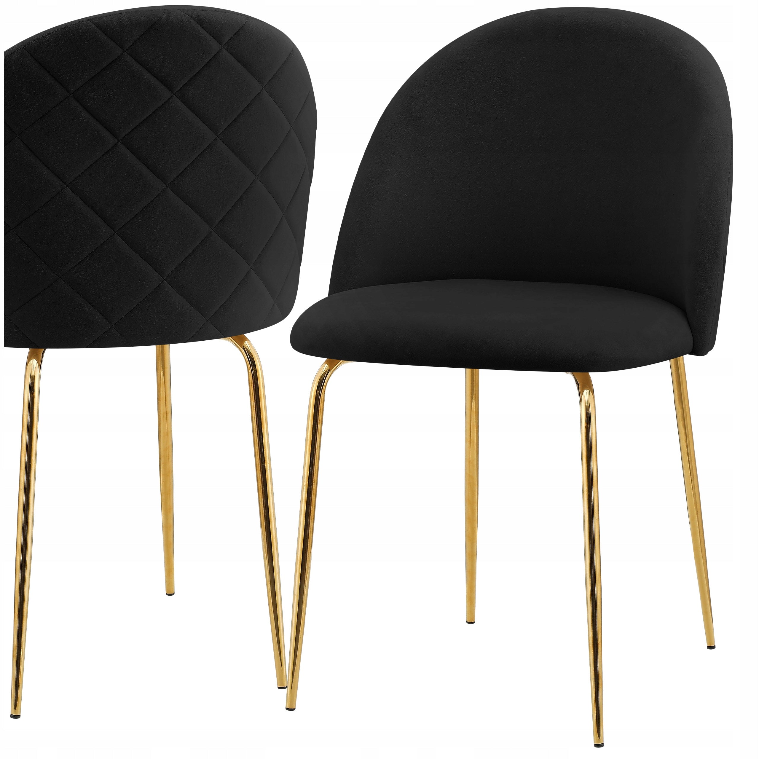 UPHOLSTERED CHAIR VELOUR MODERN LOFT VELVET GOLDEN LOFT LEGS