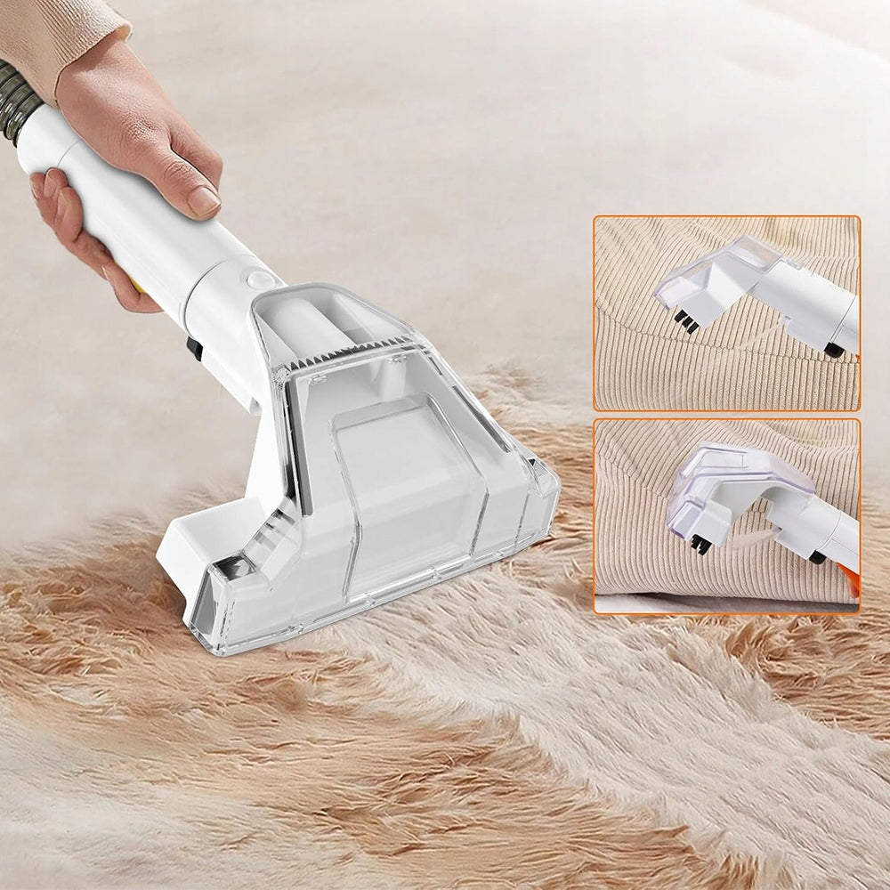 UPHOLSTERY AND CARPET WASHING VACUUM CLEANER 2 TANKS 15KPA POWERFUL MOTOR Manufacturer code do materaca auta samochodu parownica