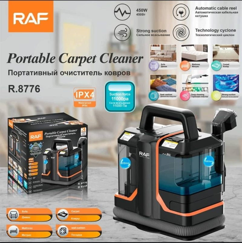 UPHOLSTERY CARPET WASHING VACUUM CLEANER STRONG WET DRY 2in1 SET 600W