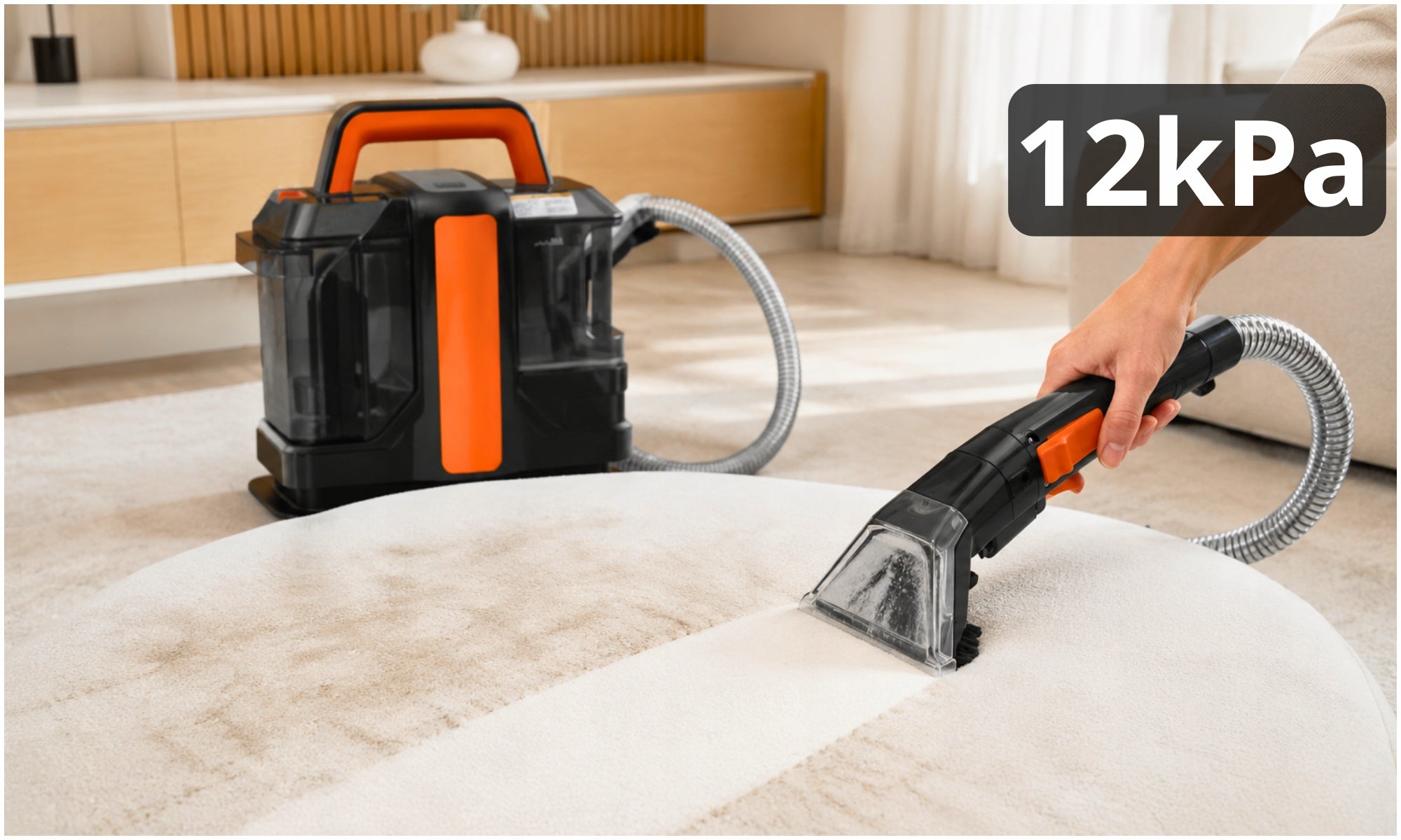 UPHOLSTERY CARPET WASHING VACUUM CLEANER STRONG WET DRY 2in1 SET CLEANER Brand no brand