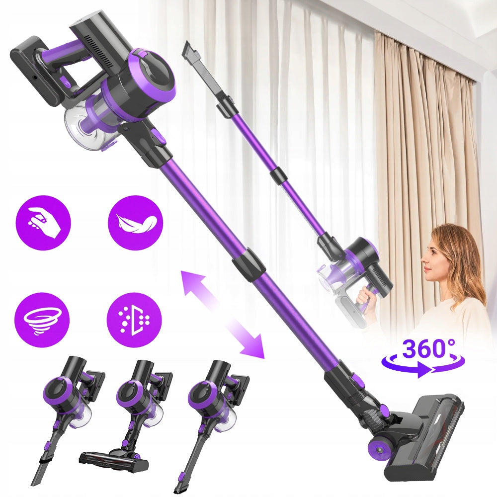 UPRIGHT HANDHELD VACUUM CLEANER WITH DUST CONTAINER 400W 4IN1 SMALL STRONG LIGHT Brand no brand