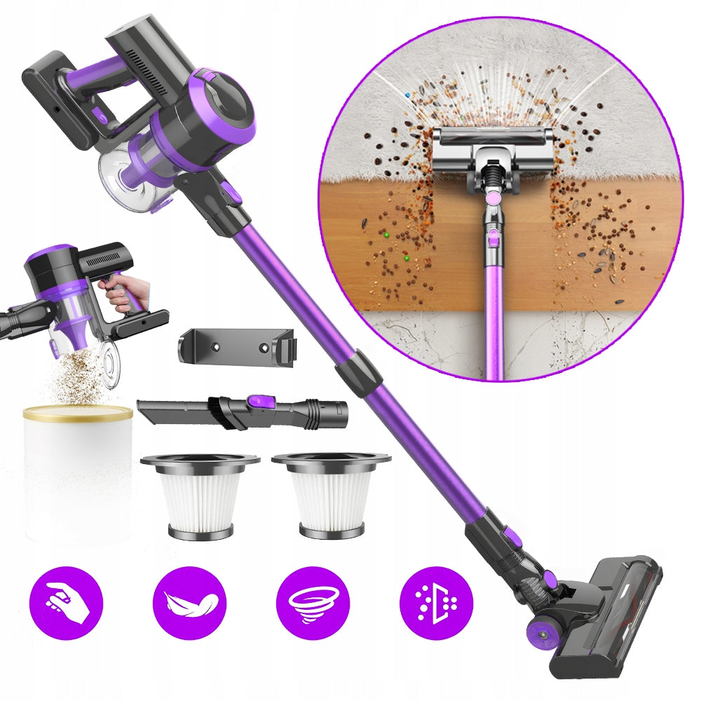 UPRIGHT HANDHELD VACUUM CLEANER WITH DUST CONTAINER 400W 4IN1 SMALL STRONG LIGHT Manufacturer code V2265055G