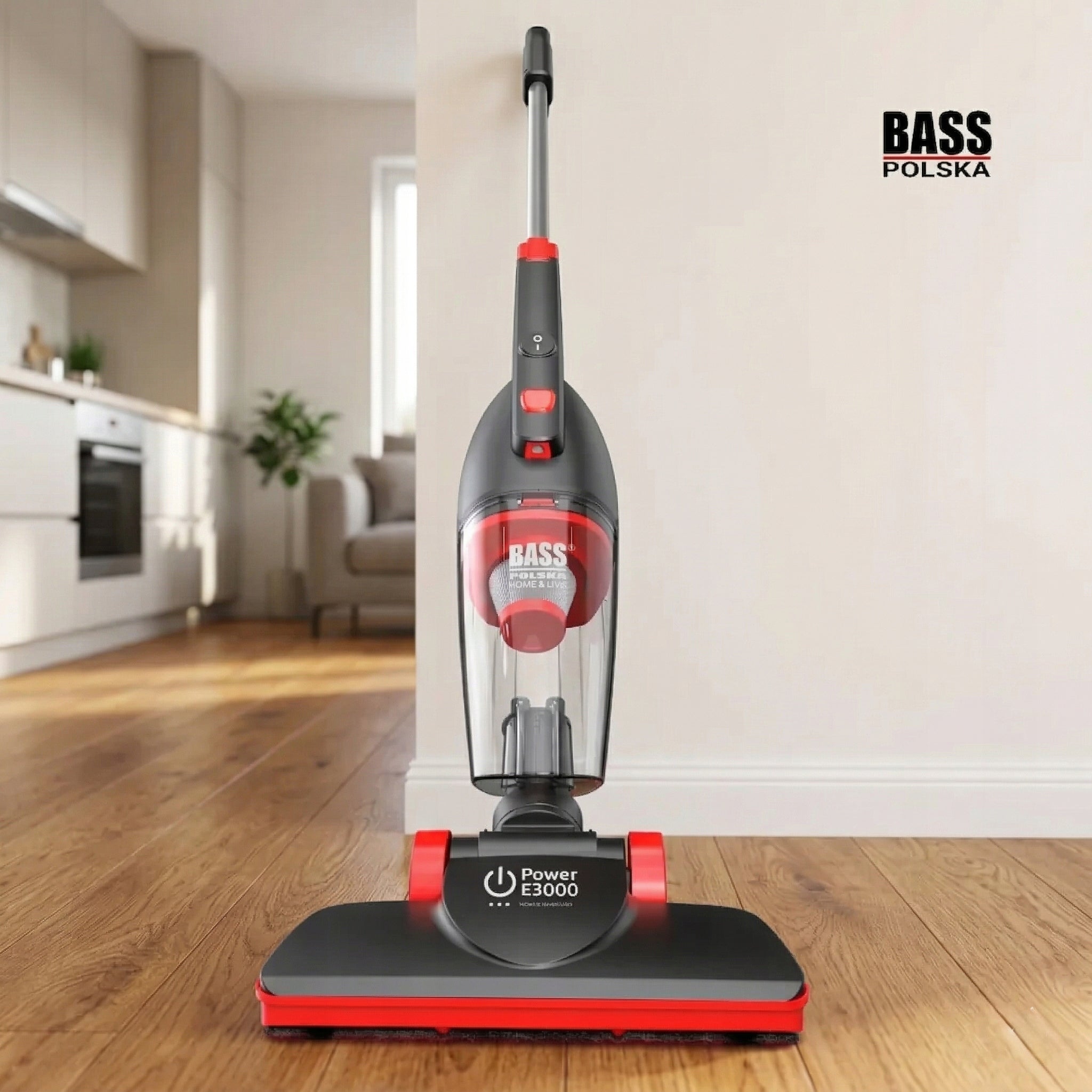 UPRIGHT VACUUM CLEANER BAGLESS ELECTRIC LED LIGHT LONG CORD 5M 3IN1 Model 10317