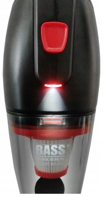UPRIGHT VACUUM CLEANER BAGLESS LED + HEPA 900W CYCLONE HIGH POWER BLACK BASS Power supply mains