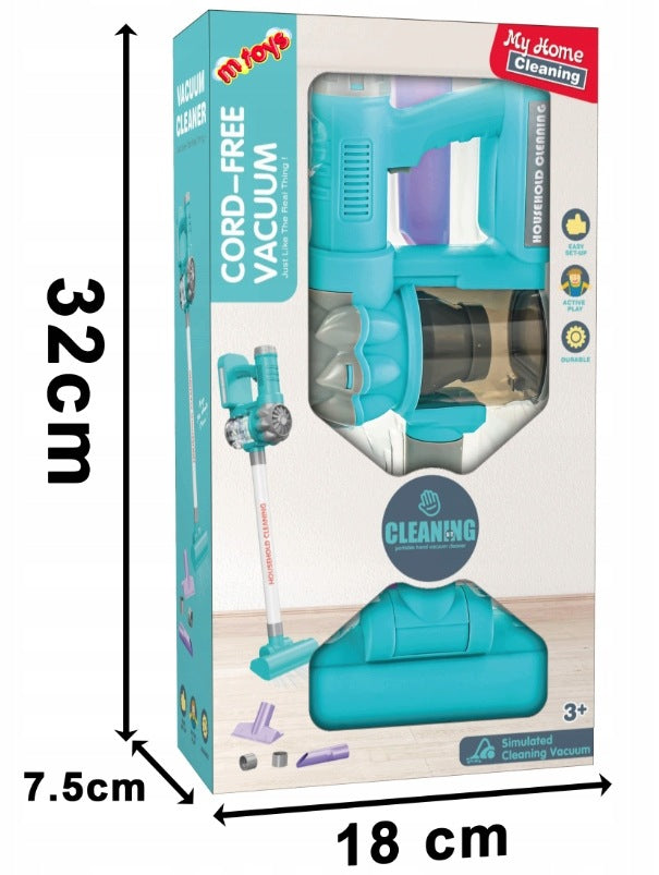 UPRIGHT VACUUM CLEANER FOR CHILDREN HANDHELD TOY WIRELESS SUCTION TIPS Brand Luxma