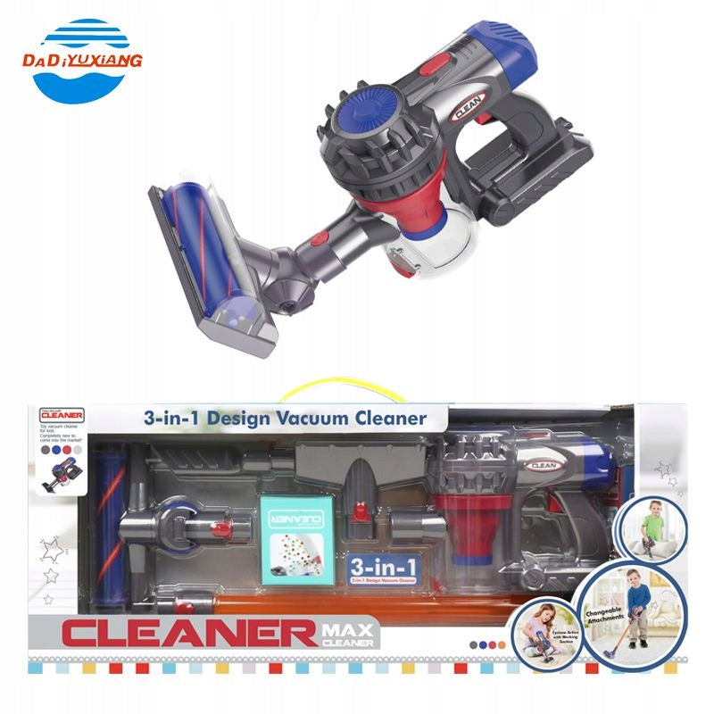 UPRIGHT VACUUM CLEANER FOR CHILDREN PULLS AGD BATTERY-OPERATED EDUCATIONAL TOY Manufacturer code 5901801507192