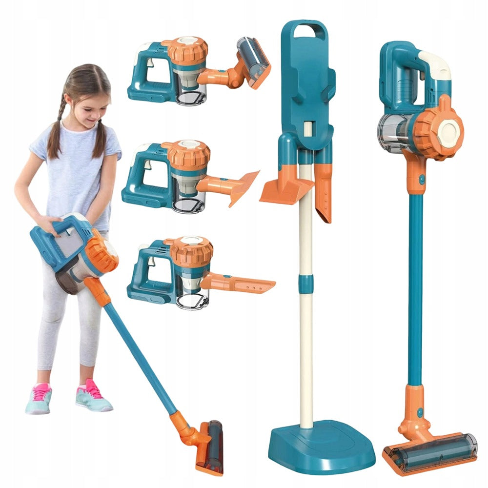 UPRIGHT VACUUM CLEANER FOR CHILDREN SUCTION FUNCTION SOUND DRAWS 3IN1 MANUAL