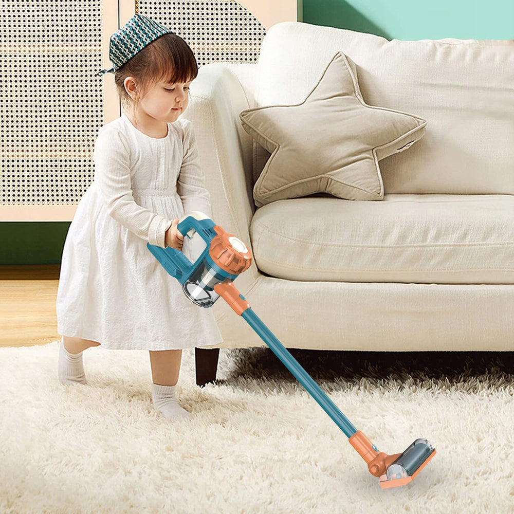 UPRIGHT VACUUM CLEANER FOR CHILDREN WITH WIRELESS AND LIGHT SOUND Packaging status original