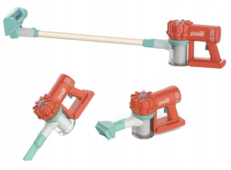UPRIGHT VACUUM CLEANER TOY CLEANING KIT 3 INTERCHANGEABLE SUCTION CUPS FOR CHILDREN Manufacturer code 5903772584653