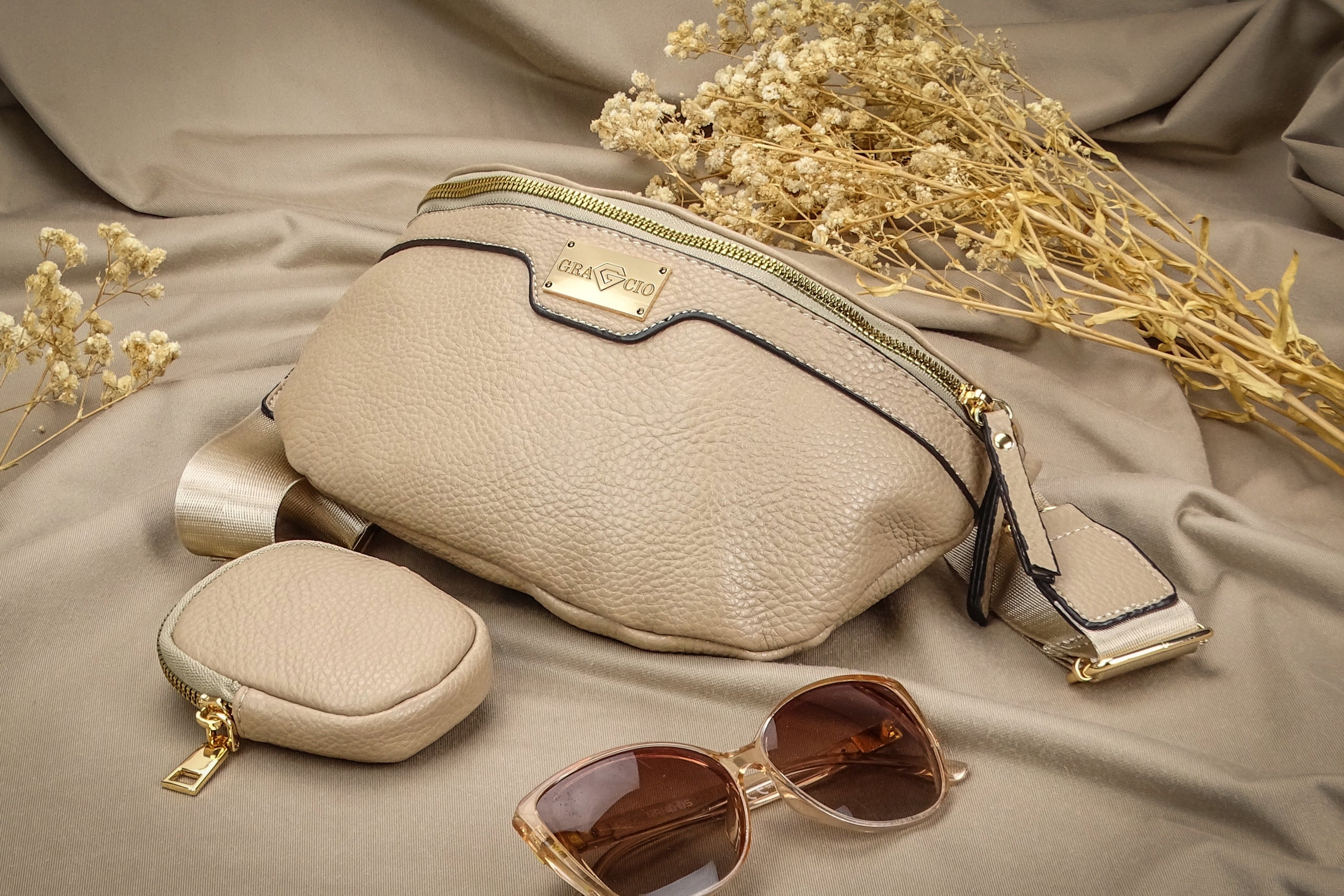 URBAN Fashion meringue Bum Bag Gracio on the frame Women's on the frame Brand Gracio
