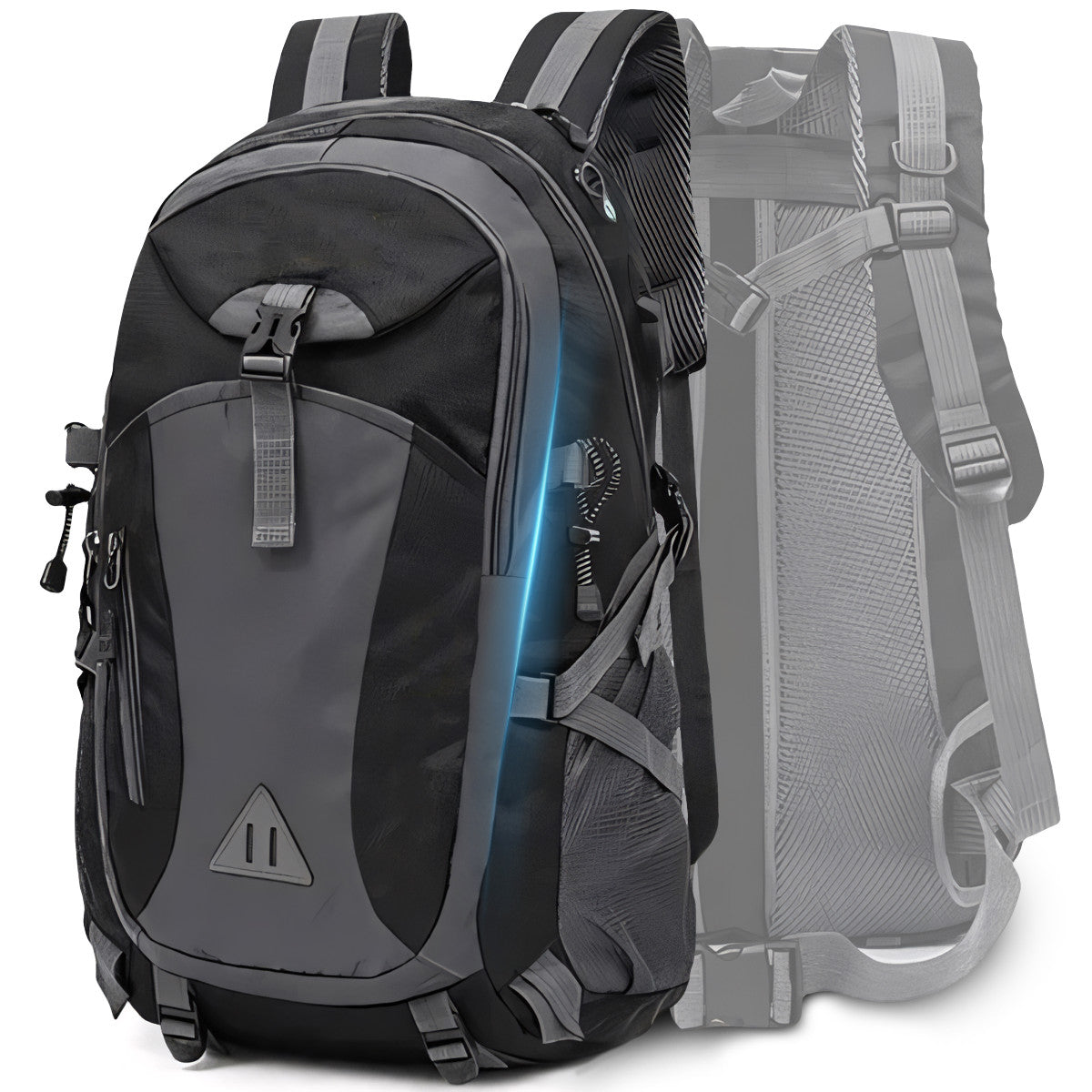 URBAN TREKKING HIKING BACKPACK FOR EXPEDITION AIRCRAFT LARGE XL