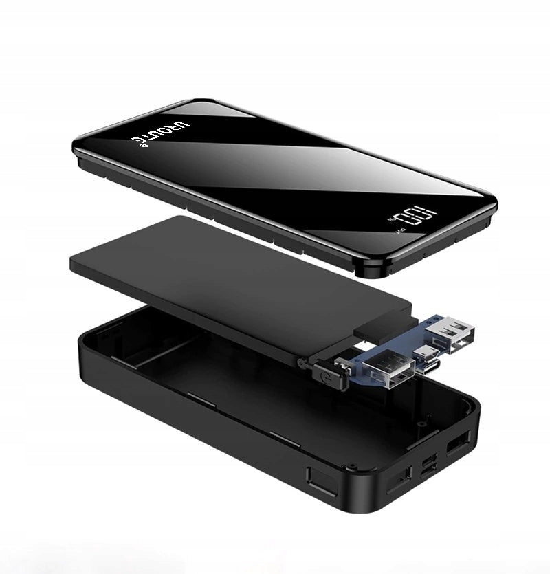 UROUTE 20000mAh Power Bank with 3xUSB and USB-C Packaging status original