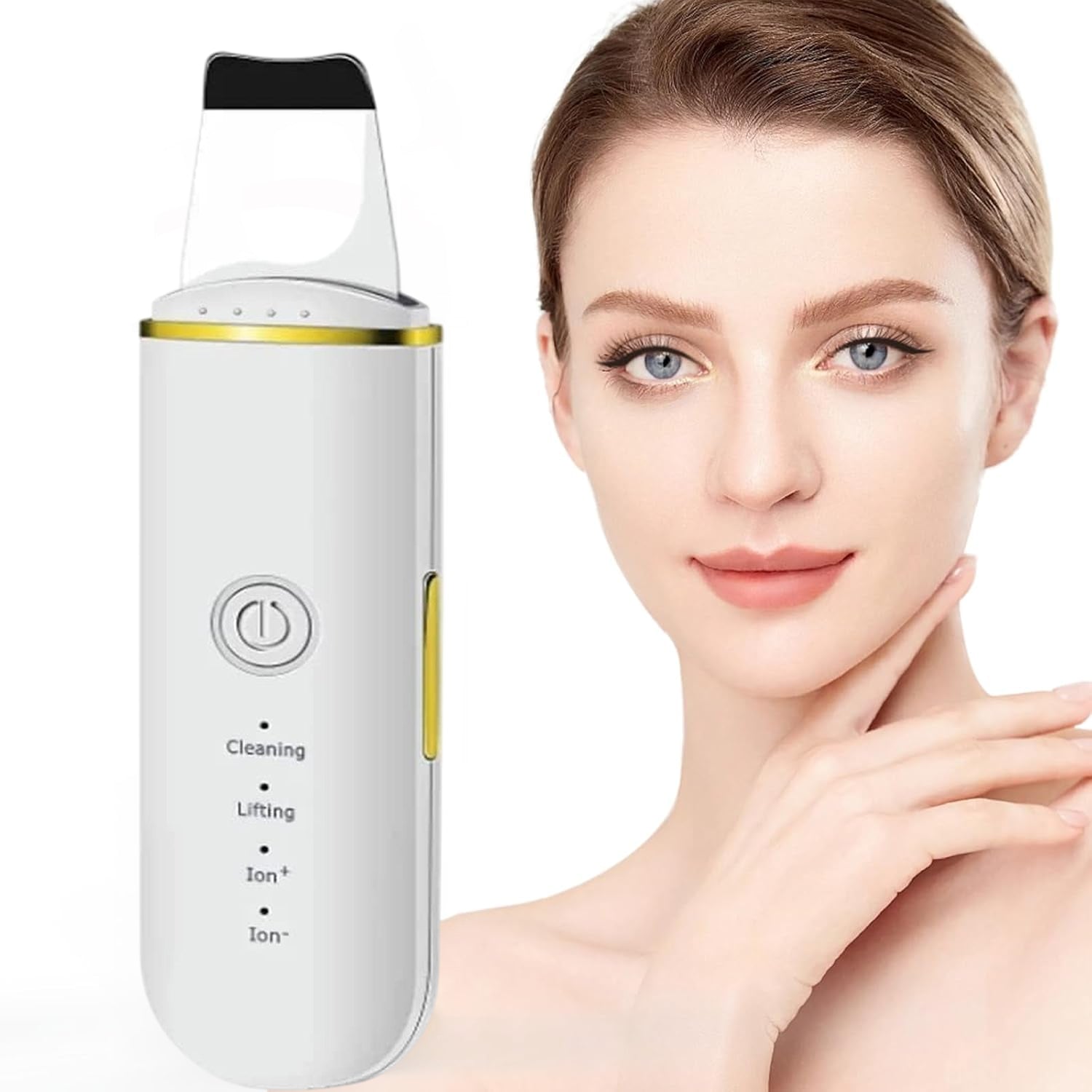 URZĄDZENIE DO OCZYSZCZANIA SKÓRY TWARZY ULTRADŹWIĘKOWY PEELING TWARZY USB