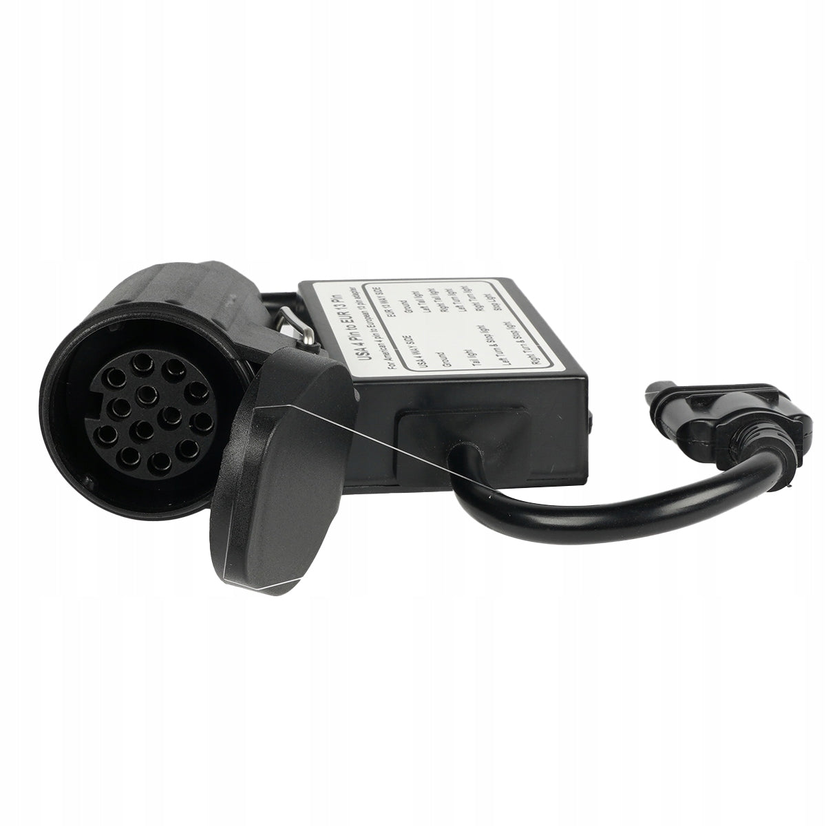 USA 4 Pin to EU 13 Pin Trailer Adapter European Socket Wiring Converter Manufacturer no brand
