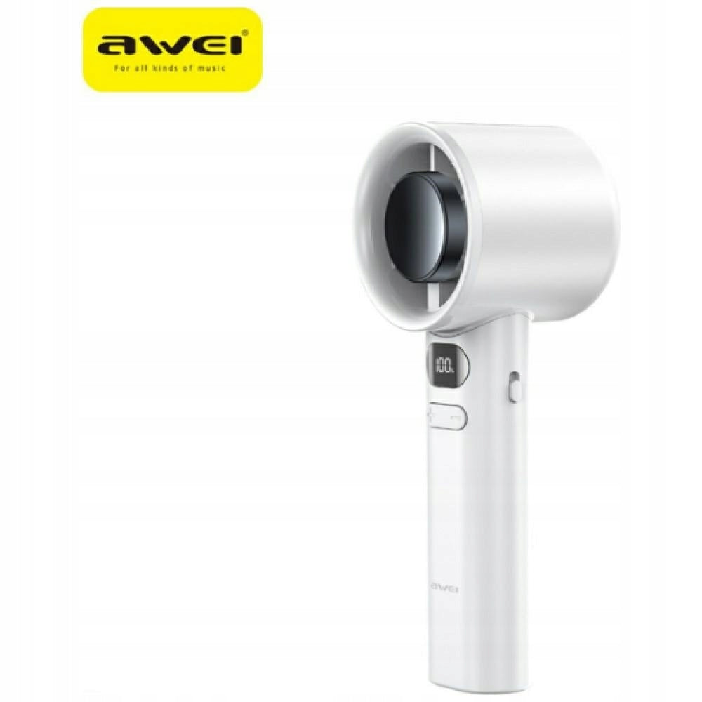 USB-C Portable Fan AWEI F36 2200mAh Mini Handheld Desk Fan Product weight with unit packaging 0 kg