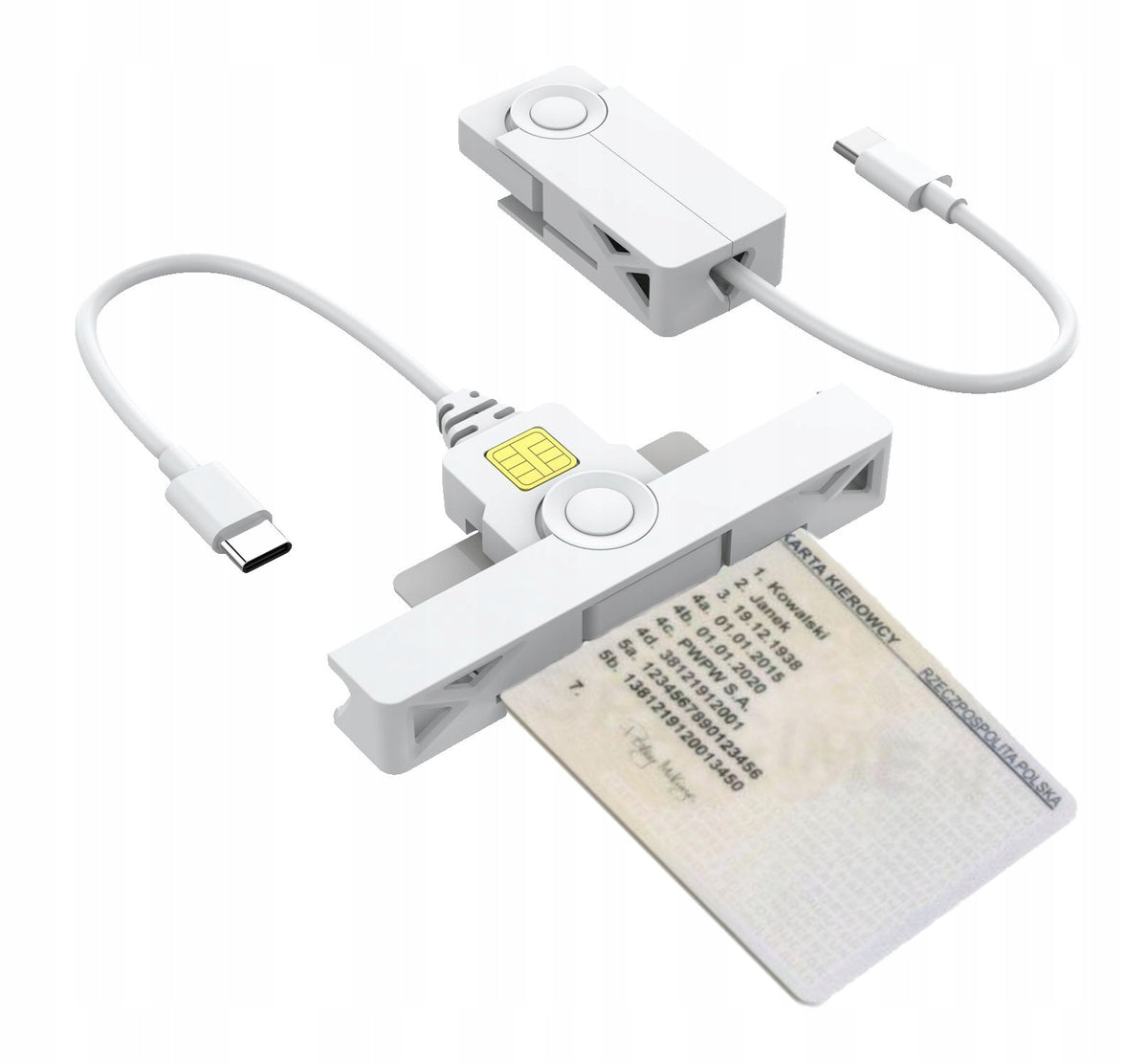 USB-C driver card reader for phone with PROGRAM