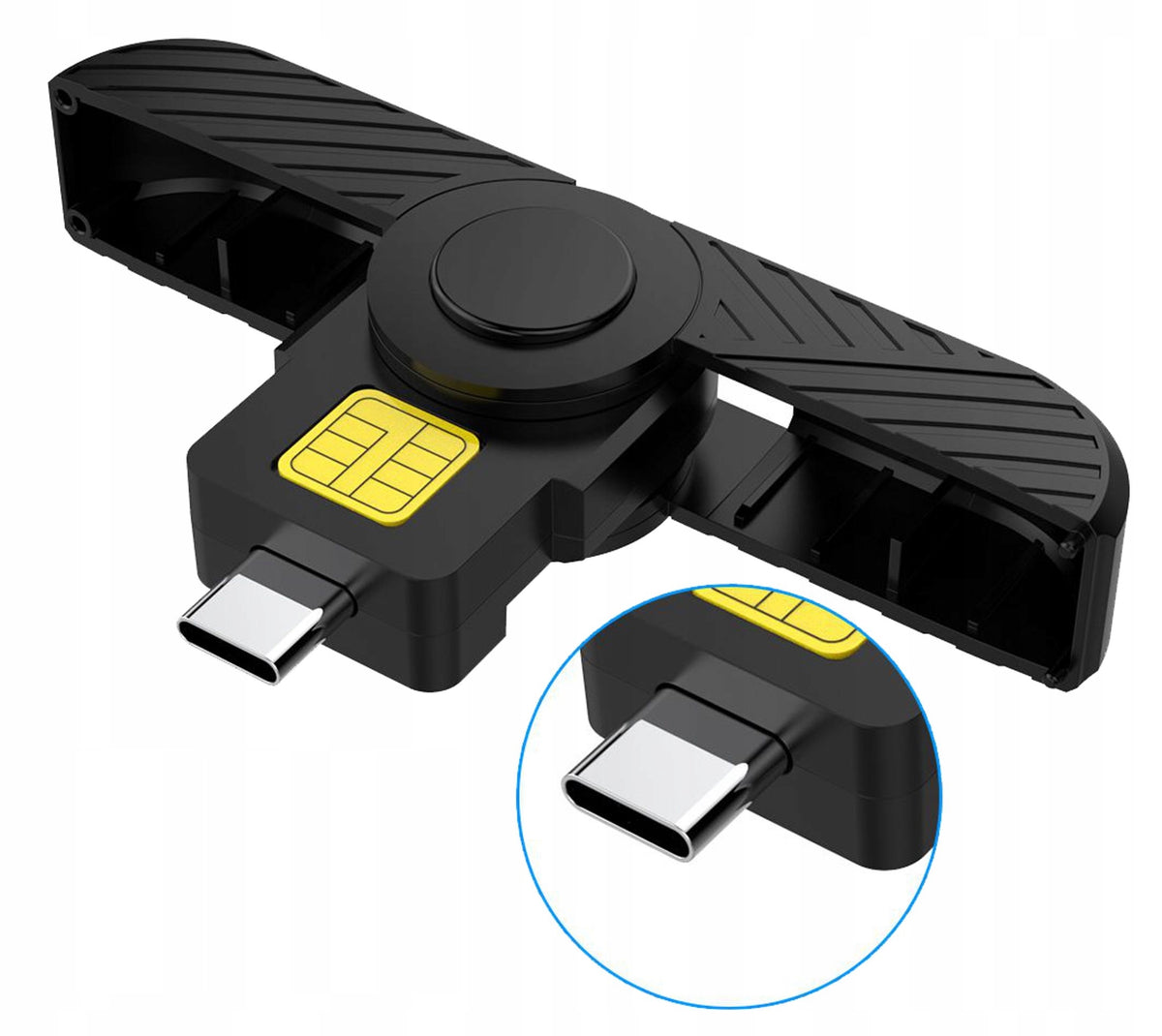 USB-C driver card reader for phone with PROGRAM