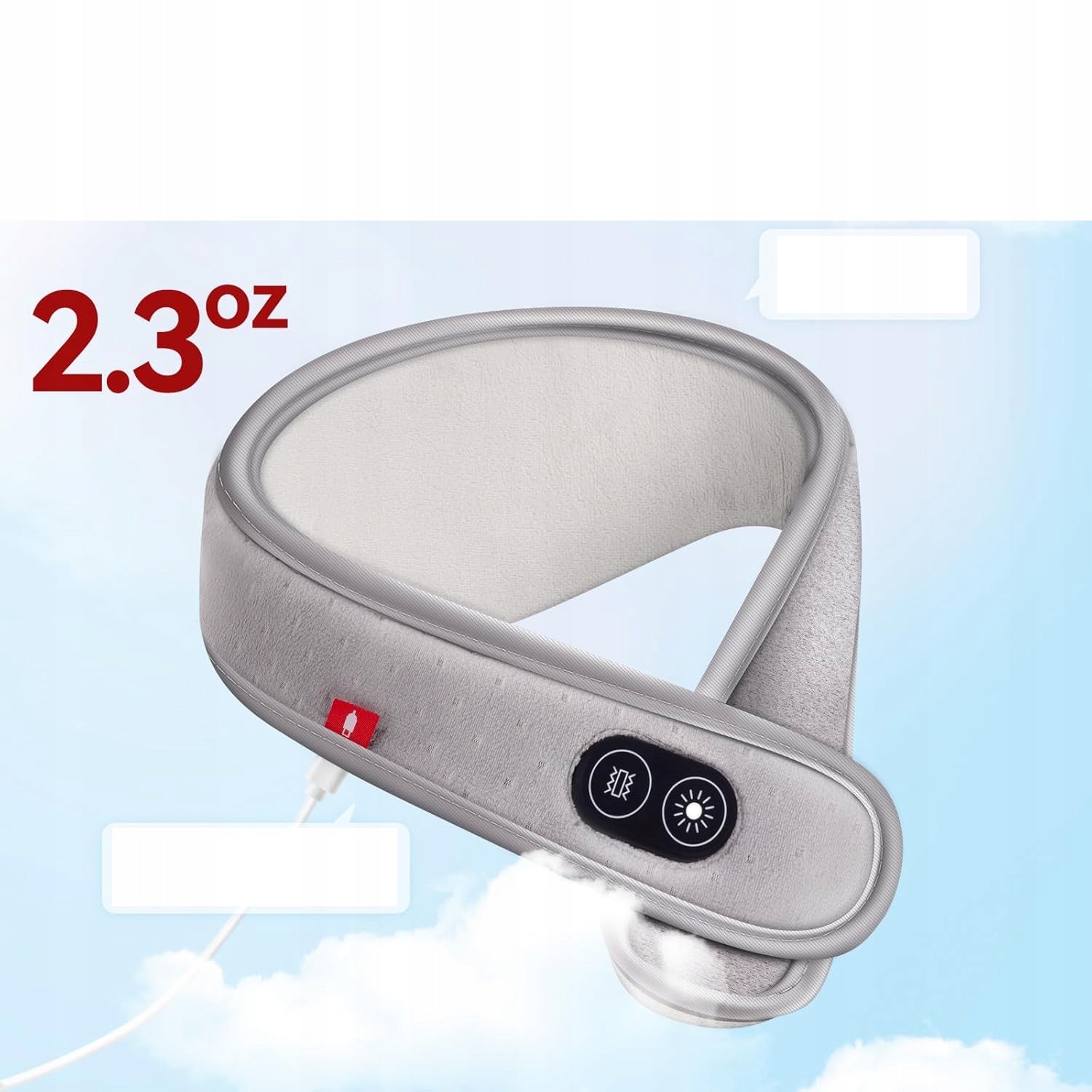 USB Comfheat Neck Heating Pillow Electric Band with Massage
