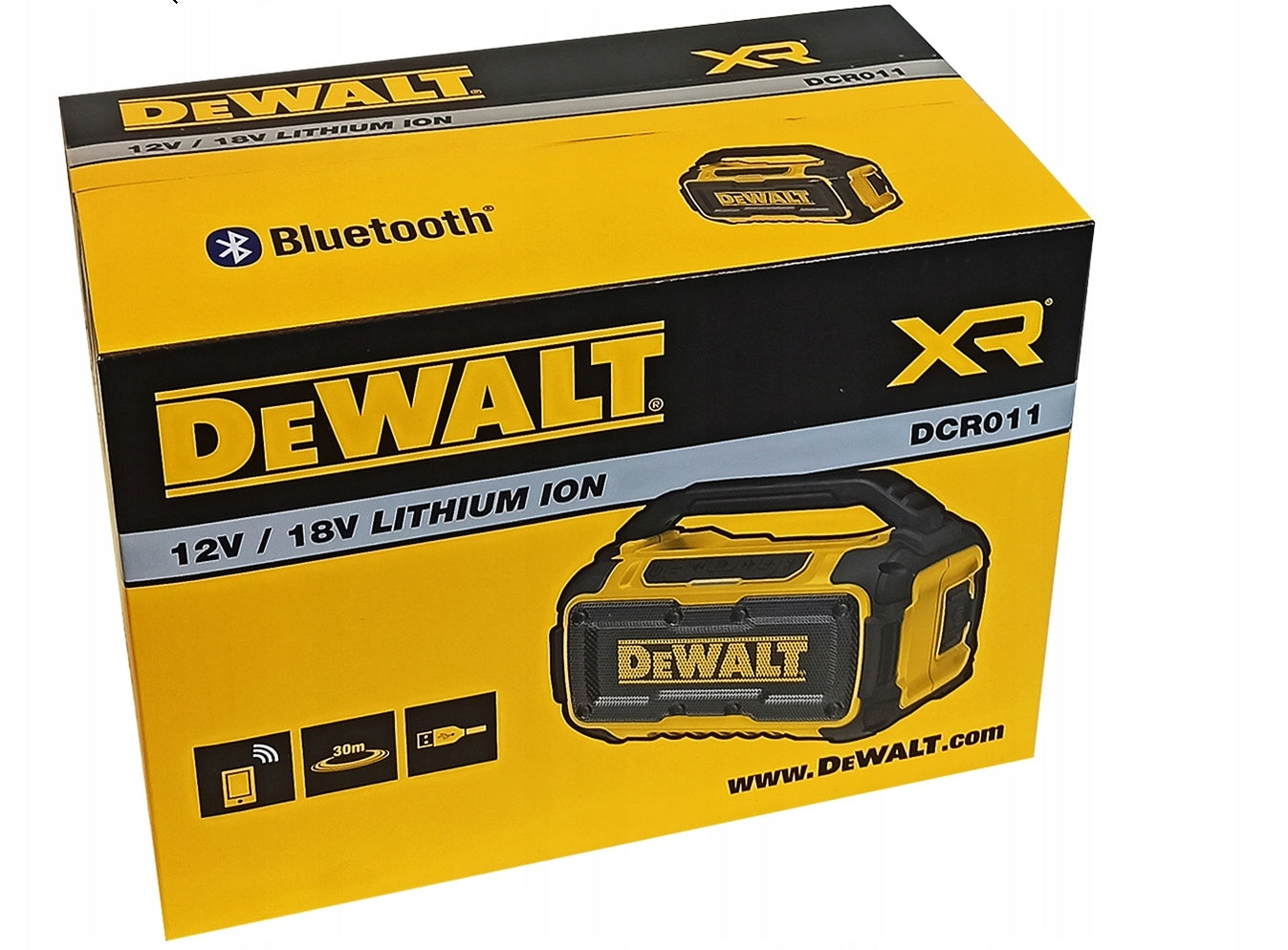 USB DCR011 CORDLESS BUILDING SPEAKER DEWALT Brand DeWalt