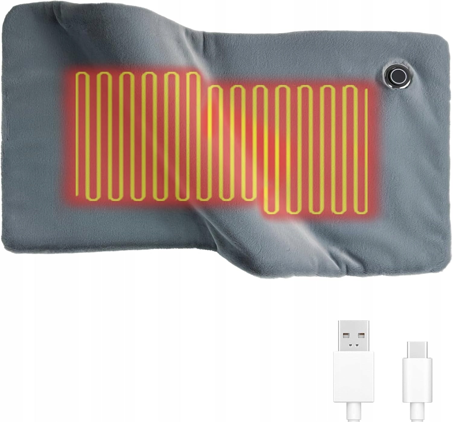 USB Electric Blanket 30x60 Heating Pillow 5V 3 Heating Modes