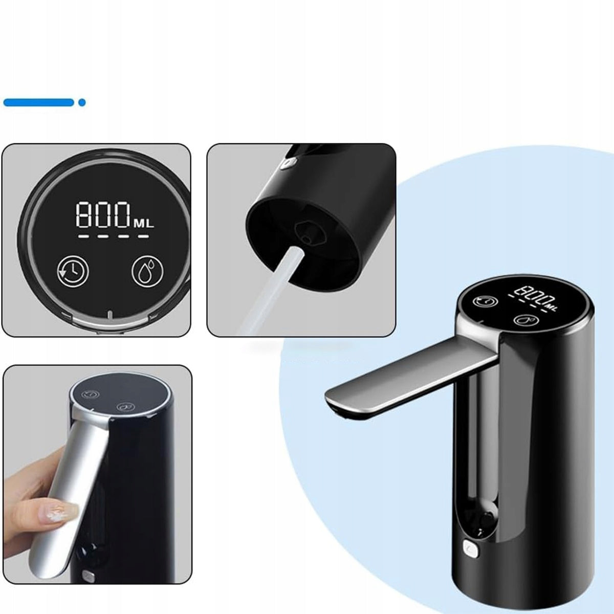 USB Electric Water Pump Automatic Dispenser for Wireless Cylinder Manufacturer no brand