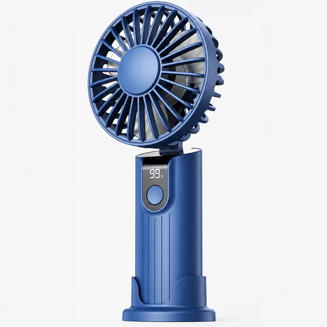 USB Fan Quiet Mini Handheld Desk Fan 5000mAh TOPK K38 Manufacturer code Mini wentylator 5000mAh TOPK K38 niebieski