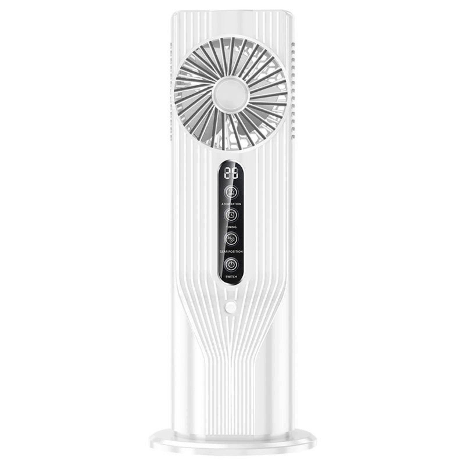 USB Fan with Humidifier Digital Display for Desk, Office Workers, Students