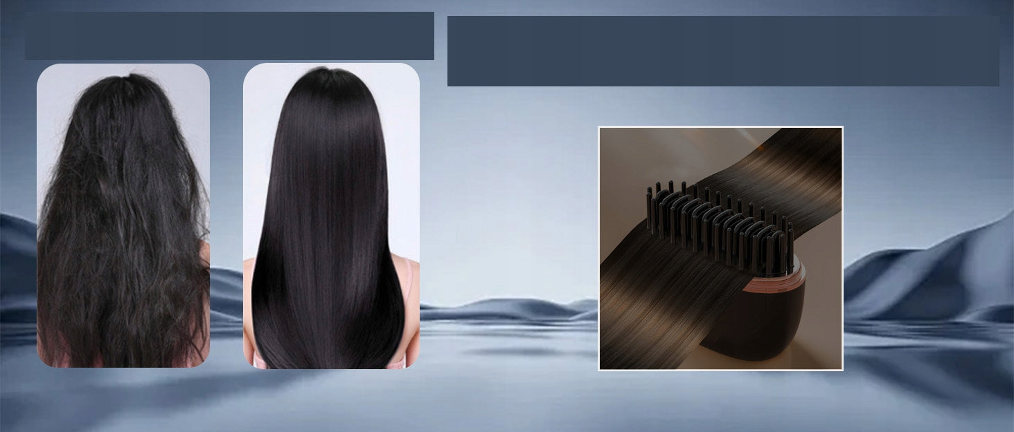 USB Hair Straightening Brush – Mini Travel Straightener, Compact Brand no brand
