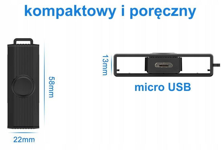 USB-MICRO driver card reader for phone with PROGRAM Manufacturer code RTCR318M