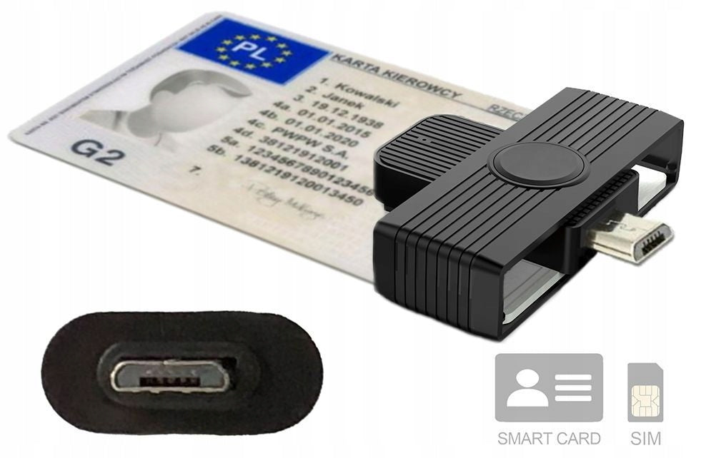 USB-MICRO driver card reader for phone with PROGRAM