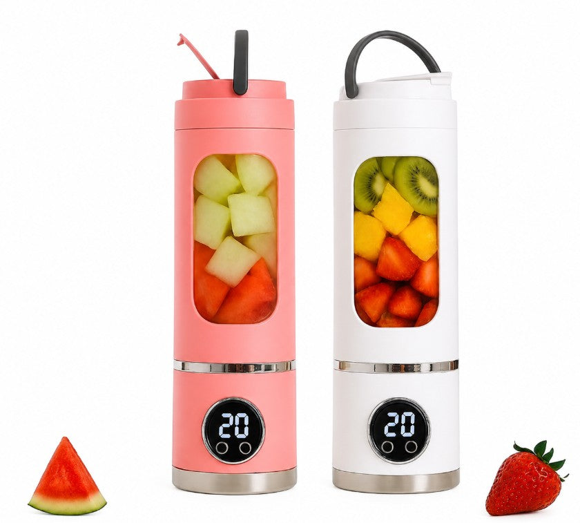 USB Wireless Blender 450ml Shaker Cup Travel Mug LED