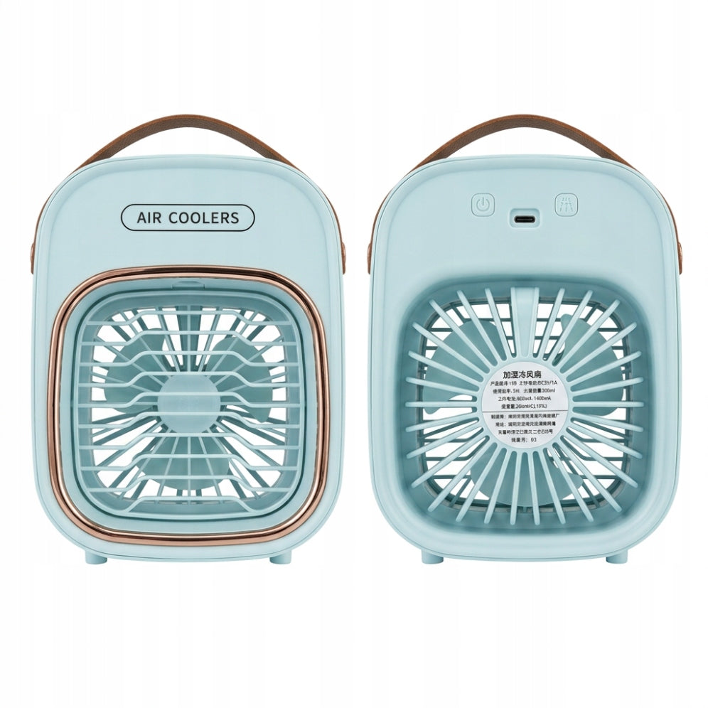 USB fan with humidifier Portable Air conditioner 3 Modes 14 × 18 cm Manufacturer code Wentylator AIR COOLERS