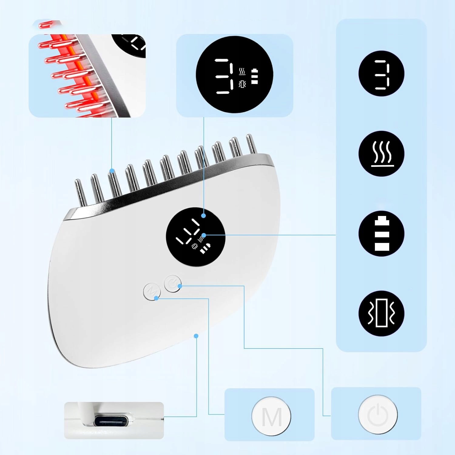 USUIELIGHT EMS Gua Sha – Electric Facial and Body Massage Device Brand no brand