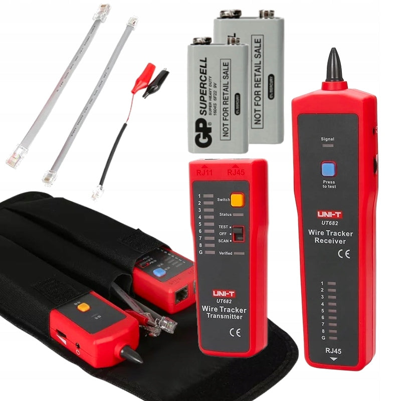UT682 Meter Wire Pair Finder TESTER RJ45/11