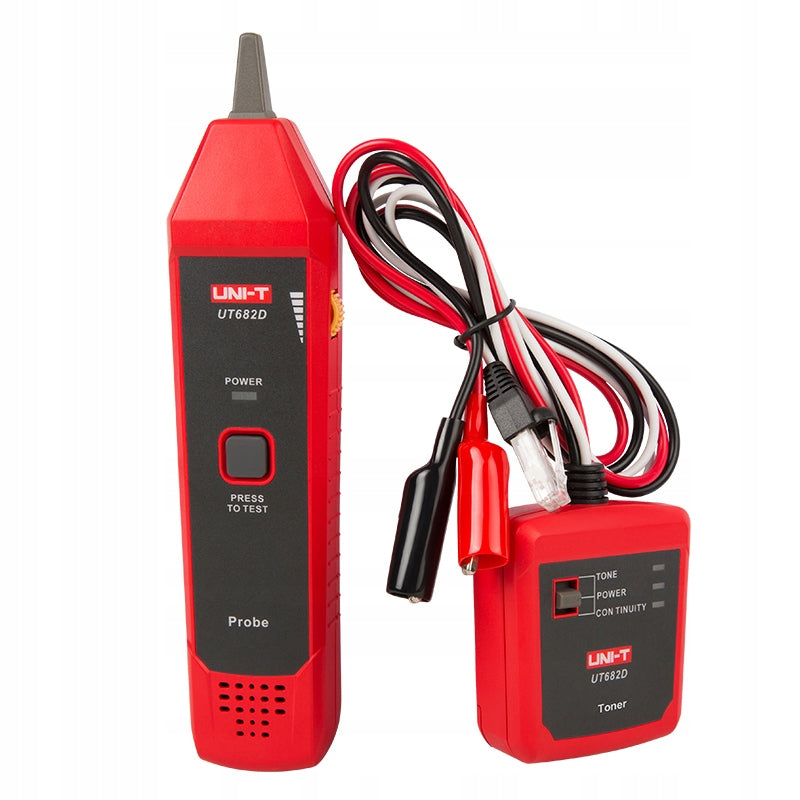 UT682D Meter Pair Finder Wire TESTER RJ 11 Power supply batteries