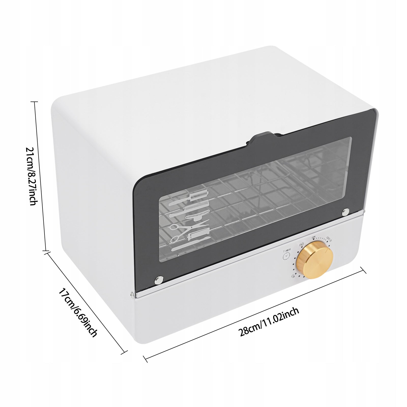 UV-600 BEAUTY HAIR NAIL STERILIZER 6L UV OZONE DISINFECTION CABINET Packaging status original