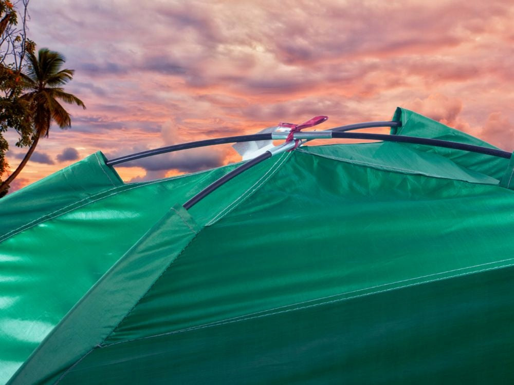 UV Beach Tent Semi-Open With Cover Blue For Beach And Garden 90 Cm Brand Verk Group