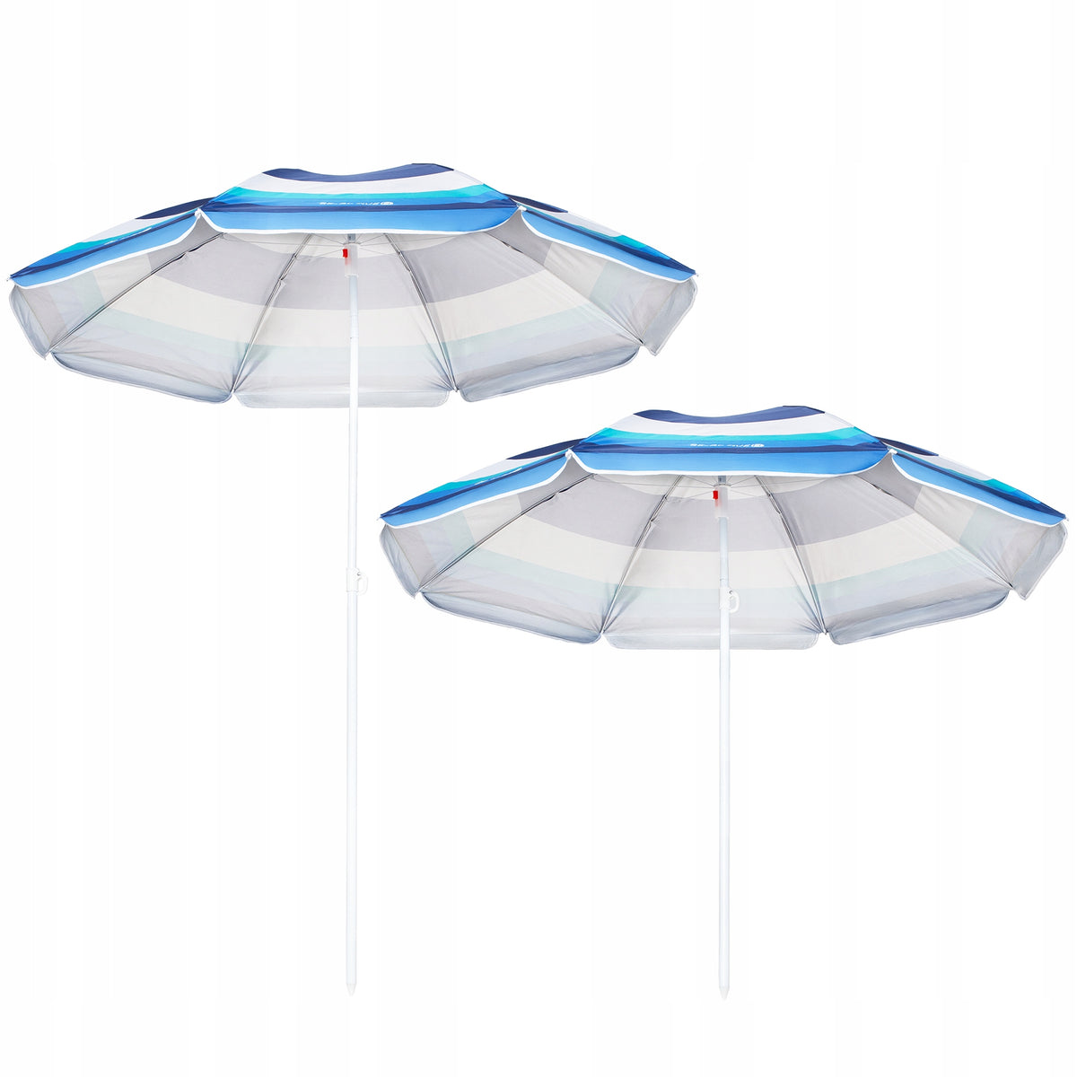 UV GARDEN BEACH UMBRELLA WITH ANCHOR DRILL LARGE FOLDING BROKEN FOR BEACH Manufacturer code PP-06