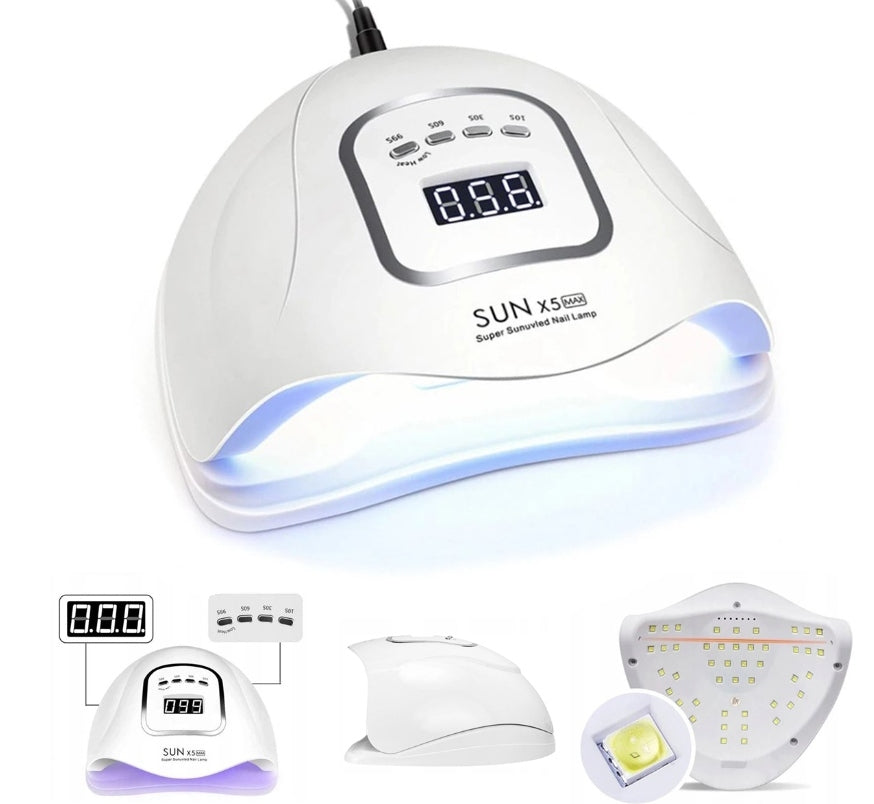 UV LED 80W NAIL LAMP FOR HYBRID GELS STRONG HYBRIDS SUN X5 MAX LCD EAN (GTIN) 634438594239