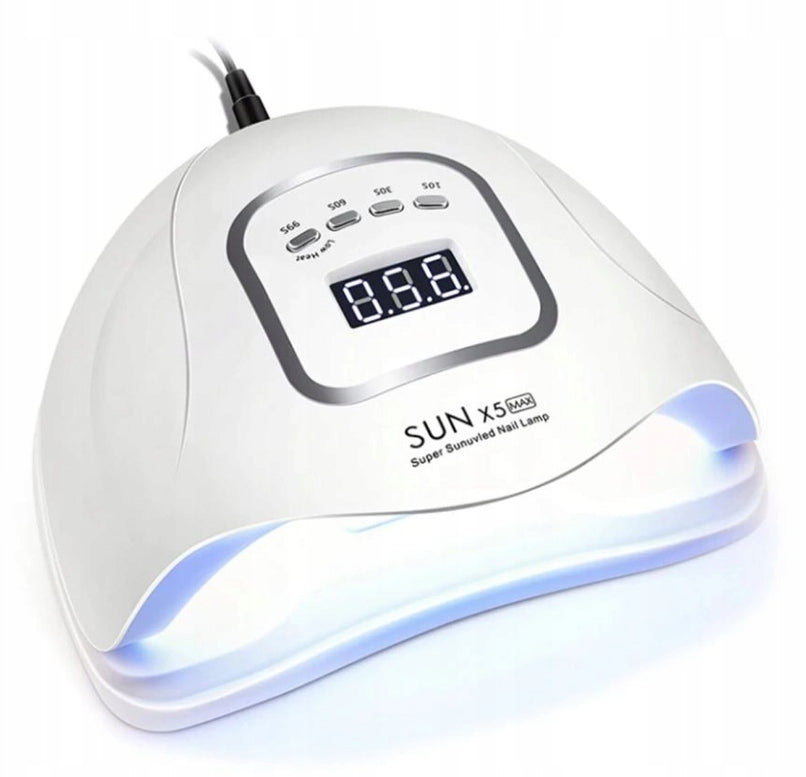 UV LED 80W NAIL LAMP FOR HYBRID GELS STRONG HYBRIDS SUN X5 MAX LCD