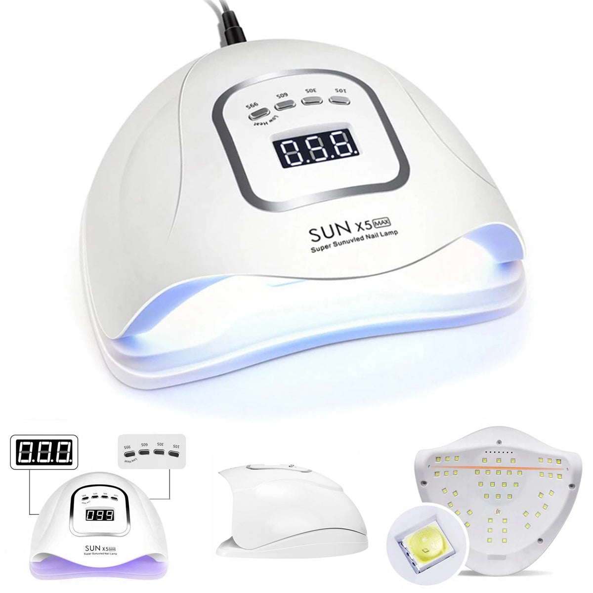 UV LED 80W Nail Lamp for SUN X5 MAX Hybrids Medical device no
