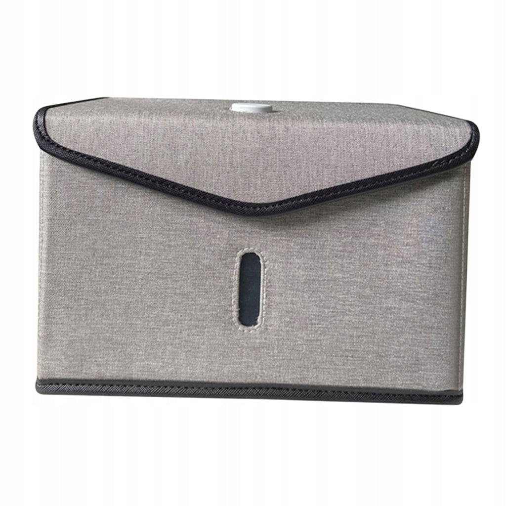 UV LED Disinfection Case Bag UVC Sterilizer Clean for Ph Mask Towel Gray