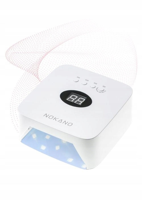 UV LED LAMP 48W NOKANO Pro Power MANICURE HYBRIDS GELS SENSOR USB WHITE Medical device no
