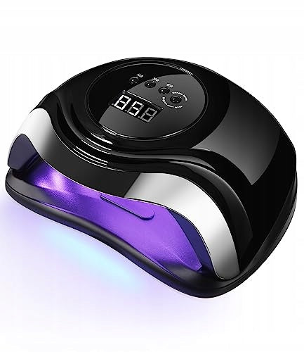 UV LED NAIL LAMP 168W DRYER WITH SENSOR FOR MANICURE steel Brand no brand