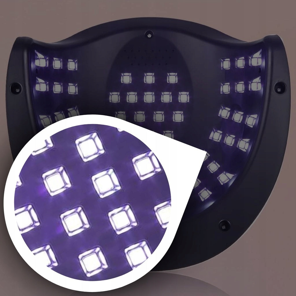 UV LED NAIL LAMP 220W FOR HYBRID GELS STRONG HYBRID T5 MAX LCD Medical device no