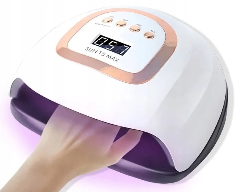 UV LED NAIL LAMP 220W FOR HYBRID GELS STRONG HYBRID T5 MAX LCD