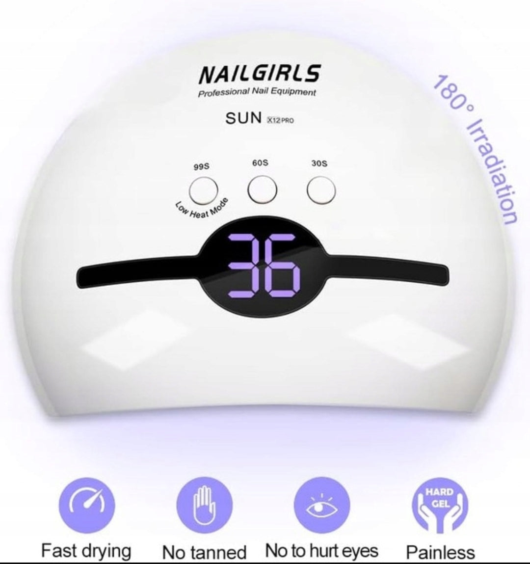 UV LED Nail Lamp 48W NAILGIRLS Packaging status original