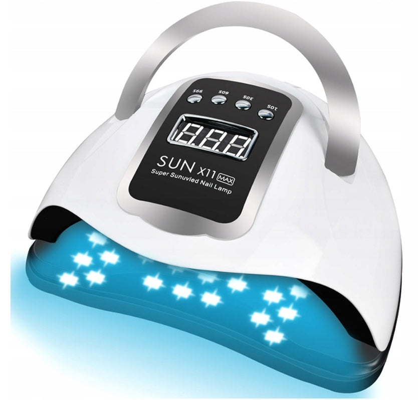 UV LED Nail Lamp SUN X11 MAX 280W 66 LED Sensor Timer Hybrid Gels Brand LEMON